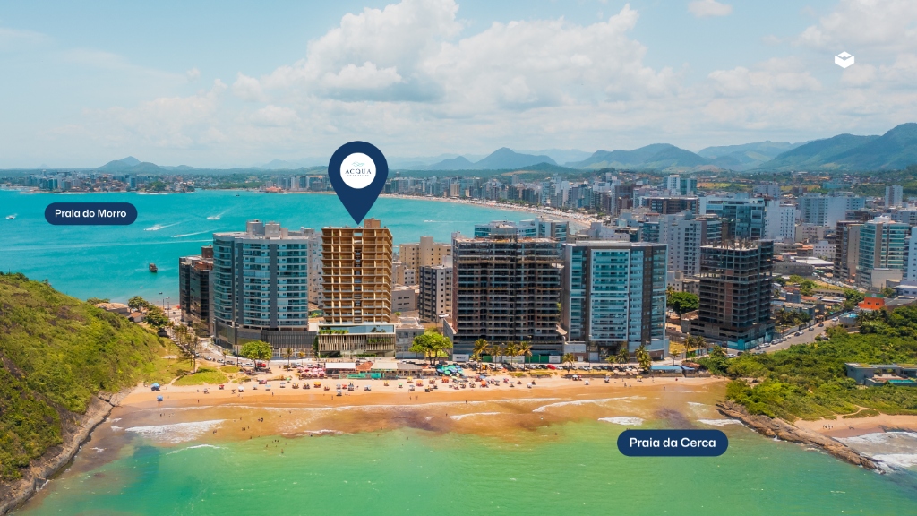 Acqua Duas Praias: fachada e entorno